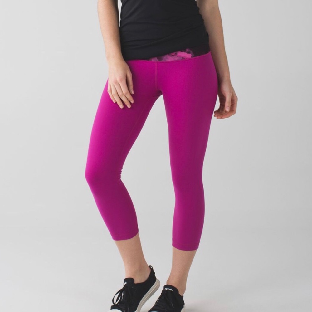 Lululemon Wunder Under Crop (Hi-Rise)